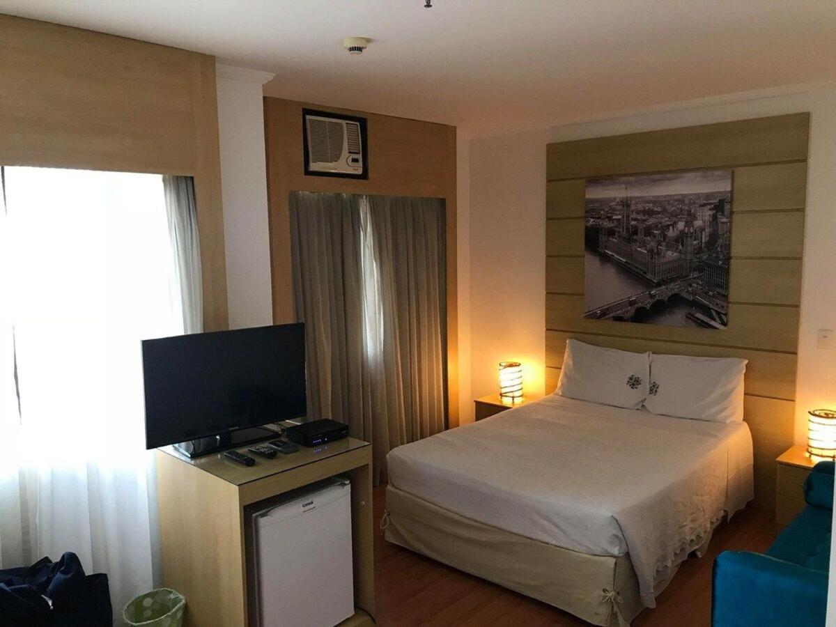 Flat De Luxo Aeroporto Congonhas - Hotel São Paulo Buitenkant foto