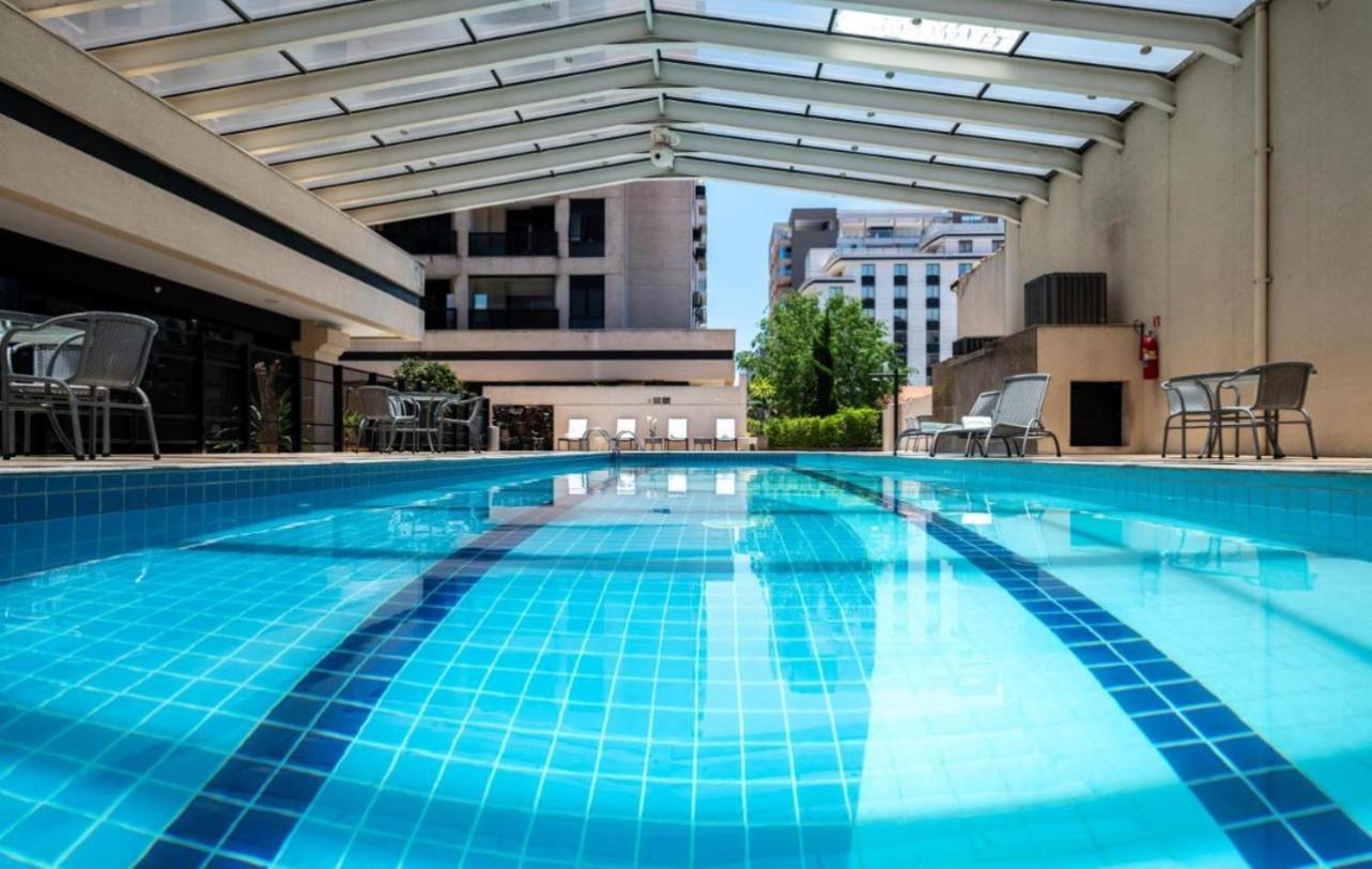 Flat De Luxo Aeroporto Congonhas - Hotel São Paulo Buitenkant foto