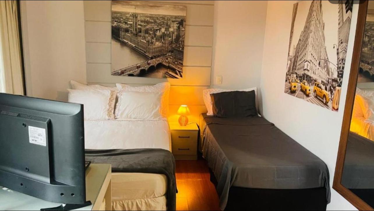 Flat De Luxo Aeroporto Congonhas - Hotel São Paulo Buitenkant foto